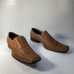 Franco‎ Fortini Men's Dress Shoes Brown Size 11.5 Slip-On